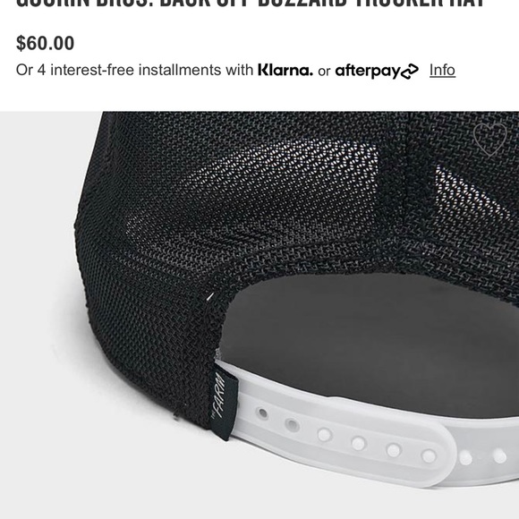 GOORIN BROS. BACK OFF BUZZARD TRUCKER HAT - Picture 3 of 6